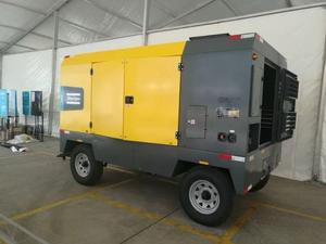 Compresseur d'air industriel Atlas Copco V900 à vis, diesel, portable, haute pression, lubrifié, refroidi par air, pour l'exploitation minière et le forage - Product Image 4