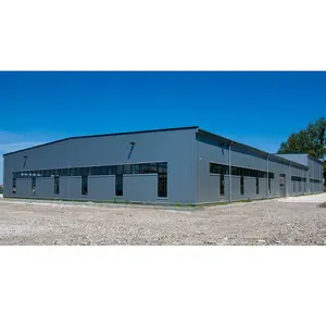 Offre Spéciale structure en acier préfabriquée, bâtiment de bureau/atelier/entrepôt/garage à vendre