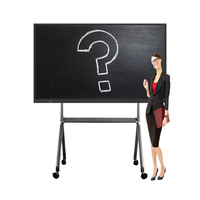 Tableau blanc interactif MTK9679 65 pouces 4 + 32 Go de détection d'air Smart Boards
