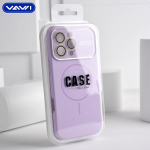 Funda Magnética de Silicona Líquida VAWI S077 con Protector de Lente de Gran Tamaño para iPhone 11 12 13 14 15 16 17 Pro <span class=keywords><strong>Max</strong></span> - Product Image 6