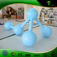 Modelo de ADN Inflable Gigante - Ayuda Didáctica de Ciencias y Globo de Estructura Molecular para Eventos Escolares y de Museos