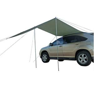 300 * 200cmAnti-uv Portable voiture côté auvent tente pare-soleil voile abri pour SUV voitures pluie <span class=keywords><strong>mouche</strong></span> voiture toit tente unique tente - Product Image 4
