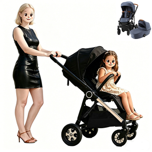 <span class=keywords><strong>รถ</strong></span>เข็นเด็กแบบยุโรป New Born Pretty 3 in 1 พร้อมคาร์ซีทอเนกประสงค์ พับได้ <span class=keywords><strong>รถ</strong></span>เข็นเด็กแบบ 3 in 1 - Product Image 1