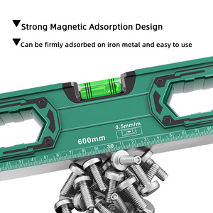 Nivel <span class=keywords><strong>Digital</strong></span> Multifuncional de Aleación de Aluminio HAVORS, Regla de Alta Precisión con Imán Potente, Rango de Medición de 30-100 cm, para Bricolaje - Product Image 4