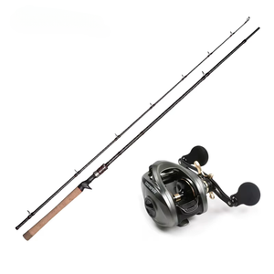 <span class=keywords><strong>Canne</strong></span> à pêche TGD de haute qualité pour poisson-chat 205 cm en carbone, combo <span class=keywords><strong>canne</strong></span> et moulinet pour la pêche au snakehead, poignée tressée, pour usage en réservoir, avec <span class=keywords><strong>leurre</strong></span> grenouille - Product Image 1