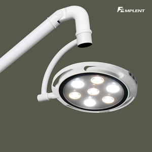 Lámpara de Examen LED 5500k, Montada en Poste, para Clínica Dental, Luz sin Sombra, Carcasa Metálica, Certificación CE - Product Image 1