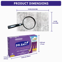 Nouvelle version 4-en-1 : Lingettes assouplissantes personnalisées pour sèche-linge, pour l'entretien du linge, avec échantillon gratuit et antistatiques