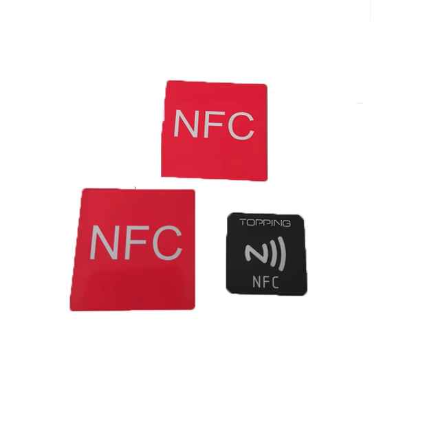 Small Round NFC Sticker NTAG215 Programmable RFID Tag for IPhone/Android Link Social Tap and Smart Home Automation