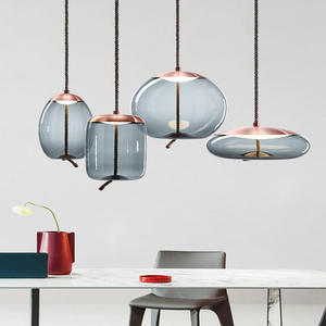 <span class=keywords><strong>Globe</strong></span> Décoration Industrielle Luminaires Led Cuisine Restaurant Nordique Moderne Lustre en Verre Suspendu Suspension - Product Image 4