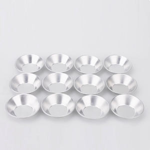 Set de moules à tartelettes en aluminium Moule à tarte Petit moule à tarte aux œufs portugais réutilisable Plateau de moule à coquille de crus Mini moule à tarte - Product Image 5