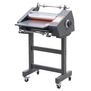 Mesin laminating, mesin laminasi panas dingin manual a2 a3 kecepatan dapat disesuaikan dua sisi Harga