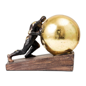 Weivista <span class=keywords><strong>Sisyphus</strong></span> ประติมากรรมตกแต่งบ้านรูปปั้นต่อสู้เครื่องประดับสำหรับห้องนั่งเล่นสำนักงาน - Product Image 5
