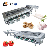 Multifunctionele aardappel- en uiensorteermachine, fruit- en groentesorteermachine, kersensorteermachine, rolgrader