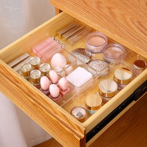 5Pcs Nhựa Bàn Ngăn Kéo Lưu Trữ Cho Mỹ Phẩm Trang Điểm Công Cụ Trên Khuôn Mặt Son Môi Ngăn Kéo Tổ Chức Cho Nhà Bếp Phòng Tắm Tủ Quần Áo Lưu Trữ - Product Image 2