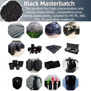 플라스틱 블랙 착색제 과립 PP PE <span class=keywords><strong>ABS</strong></span> PC PS PET PLA PETG 베이스 블로우 필름 등급 블랙 마스터배치 - Product Image 3