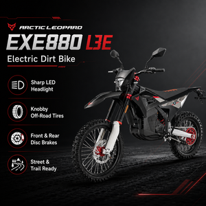Motocicleta Todoterreno Leopard EXE L3E 2026, 39kw, 90V75Ah, 880Nm, Autonomía de 215km, Velocidad Máxima de 130km/h - Product Image 2
