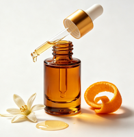 Huile d'orange amère de qualité cosmétique, séchée par atomisation, pureté 99%