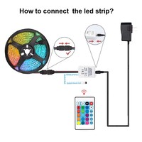 Ruban LED à prix d'usine, SMD 2835, flexible, type serpent, 5 à 15 mètres, intelligent, RGB, multicolore