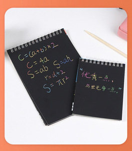 Papier à gratter magique arc-en-ciel fait à la main Art <span class=keywords><strong>dessin</strong></span> coloriage <span class=keywords><strong>Manga</strong></span> livre Toptastic ensemble de jouets de <span class=keywords><strong>dessin</strong></span> - Product Image 5