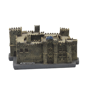 Modelo <span class=keywords><strong>de</strong></span> construcción 3d <span class=keywords><strong>de</strong></span> Castillo en miniatura, resina personalizada, recuerdo - Product Image 2