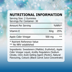 <b>Supplement</b> Manufacturer Food <b>Supplement</b> Vitamin E for Daily Gut Support Apple Cider Vinegar Chewing Gummies Apple Taste Gummy - Product Image 2