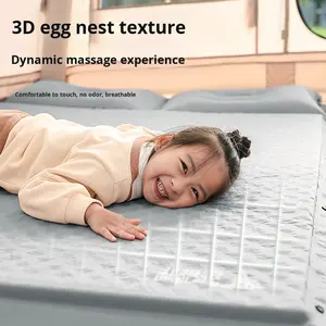 Colchón Inflable Portátil para Acampar al Aire Libre, Doble, Automático, con Cojín de Aire, Tejido Compuesto - Product Image 4