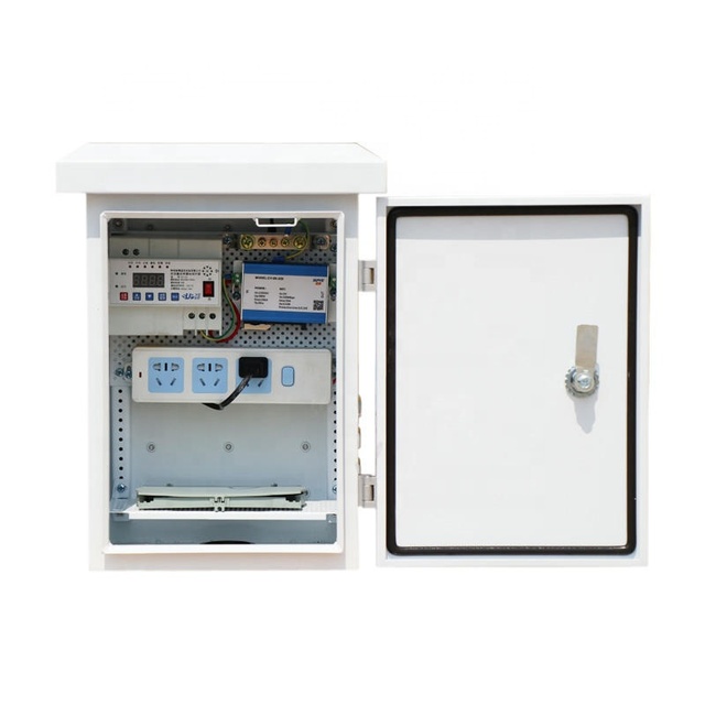 IP65 18U Telecommunication Network Cabinet Electrical Enclosure Outdoor Metal Distribution Box Control Box Monitoring System