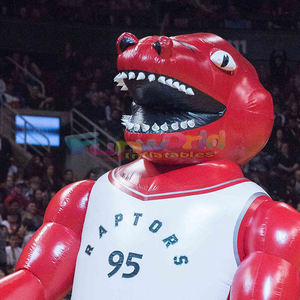 广告充气动物移动卡通服装巨型充气大猩猩火箭金刚 - Product Image 6