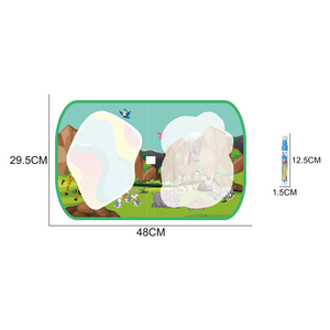 Livre de dessin à l'eau magique portable pour enfants, style animaux de dessin animé, réutilisable, éducatif, <span class=keywords><strong>en</strong></span> toile, pour le <span class=keywords><strong>voyage</strong></span>, <span class=keywords><strong>en</strong></span> vente - Product Image 6