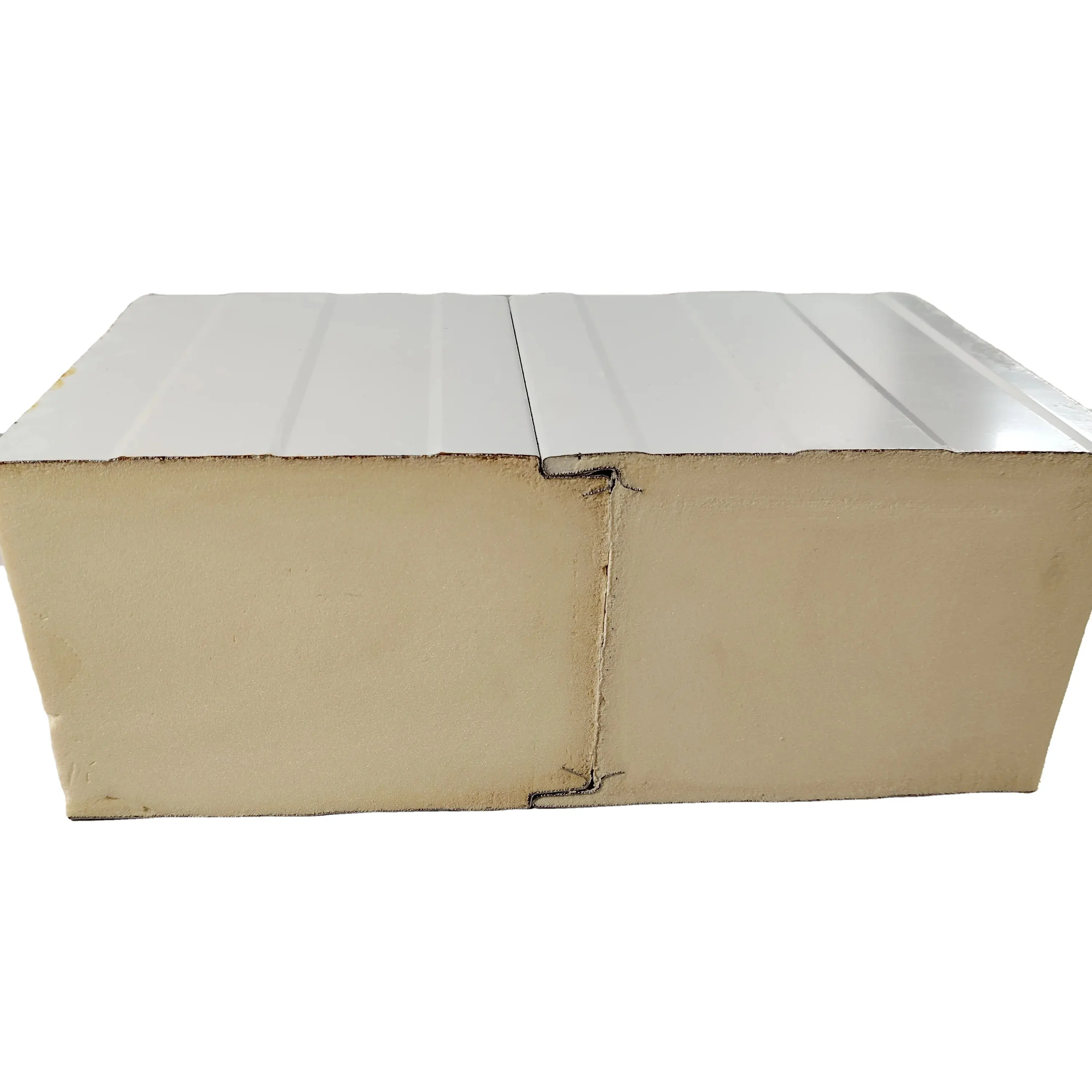 Panneaux sandwich muraux en polyuréthane de bonne qualité pour toit et mur