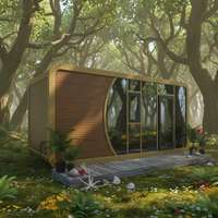 LDYZ Capsule spatiale préfabriquée, cabine mobile, maisonnette, chambre d'hôtel, bureau, extérieur, moderne, modulaire, panneau sandwich en acier, certifié CE