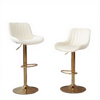 Chaises de bar modernes en cuir PU en gros pour salon