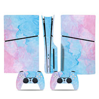 Autocollant personnalisé pour manette de jeu vidéo, contrôleur de console, autocollant en vinyle pour PS5