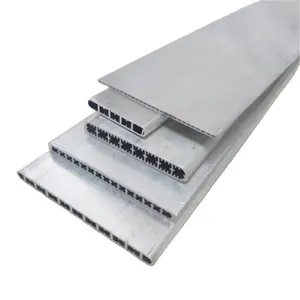 Tube multiport en aluminium à micro-canal d'échange thermique pour radiateur ou condenseur ou camion tube plat à Micro-canal