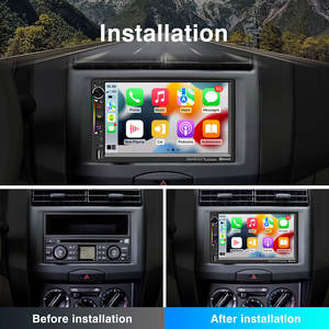 Reproductor Multimedia GPS para Auto con Pantalla Táctil IPS de 2 Din, GPS Inalámbrico, Android Auto, Estéreo, Reproductor de Música FAM AM, Carplay, Radio para Auto - Product Image 5