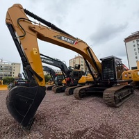 Excavatrice SANY SY335H d'occasion de haute qualité à faible nombre d'heures de travail, excavatrice sur chenilles SY335H SY335, excavatrice SANY d'occasion