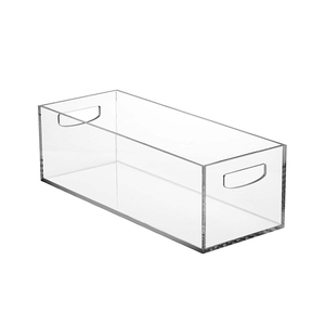 Boîte de rangement pour <span class=keywords><strong>DVD</strong></span> et CD en acrylique transparent personnalisée, empilable, avec poignées, organiseur de disques transparent, support pour CD et <span class=keywords><strong>DVD</strong></span> - Product Image 2