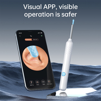 Limpiador de Oídos Inteligente con Endoscopio Wifi N3 Pro 5MP 4.3mm, con Cable