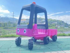 Commercio all'ingrosso della fabbrica 6 ruote <span class=keywords><strong>viola</strong></span> bambini camion di plastica giro sul giocattolo di stampaggio rotazionale asilo bambino auto - Product Image 3
