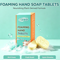 Kit de recharge écologique pour savon moussant pour les mains, soin doux, pour salle de bain et cuisine