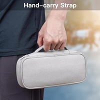 Sac de rangement multifonction portable pour accessoires numériques de téléphone portable avec clé USB, batterie externe et câble de données