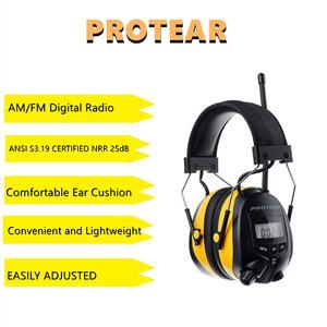 Yüksek kaliteli radyo FM/AM elektronik işitme koruması kulak kulaklık - Product Image 4