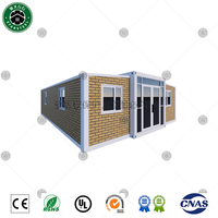 Fabrik Großhandel 3 4 5 Schlafzimmer Vorgefertigtes Modul haus 20ft 40ft erweiterbares Container haus mit Küche und Bad