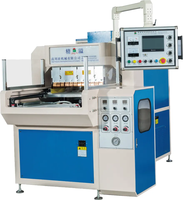 Machine de fusion HF à réglage automatique avant-arrière, facile à utiliser, pour le gaufrage du cuir PU et des manchettes médicales