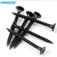 Vis autotaraudeuses noires collées pour cloisons sèches MONSOON China Hardware Wholesale