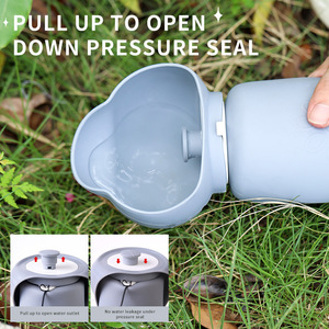 Bouteille d'eau portable pliable pour chien, idéale pour les voyages et les activités de plein air, distributeur d'eau pour animaux de compagnie en gros - Product Image 3