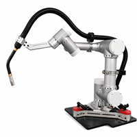 Lengan Robot Kolaboratif 7kg Motor Gearbox Proteksi IP54 untuk Pengelasan MIG/MAG/TIG Penggilingan Pemolesan Otomatisasi Jalur Pabrik