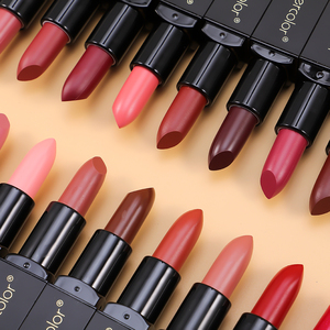 Biểu tượng tùy chỉnh cao sắc tố mịn Mỹ phẩm Sexy dưỡng ẩm Kem Son môi Vegan Nude Matte son môi - Product Image 6