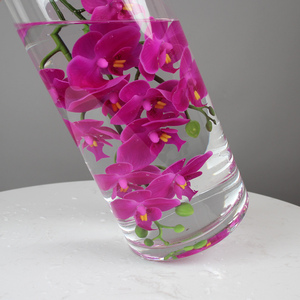 Orquídea Rosa Artificial, Rama Floral de Seda Hecha a Mano, Realista, para Decoración de Bodas, Hogar y Eventos - Product Image 5