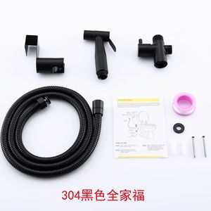 Ensemble de pistolet de pulvérisation pour toilettes en acier inoxydable Austenite, avec inverseur 7/8, pour bidet mural, accessoires de salle de bain - Product Image 2